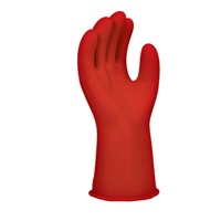Class 00 Electrical Insulating Rubber Gloves - Latex, Supported